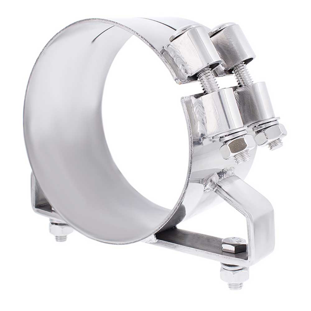 5" Stainless Steel Wide Band Mounting Exhaust Clamp