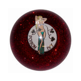 Poison Ivy Glitter Air Brake Knob