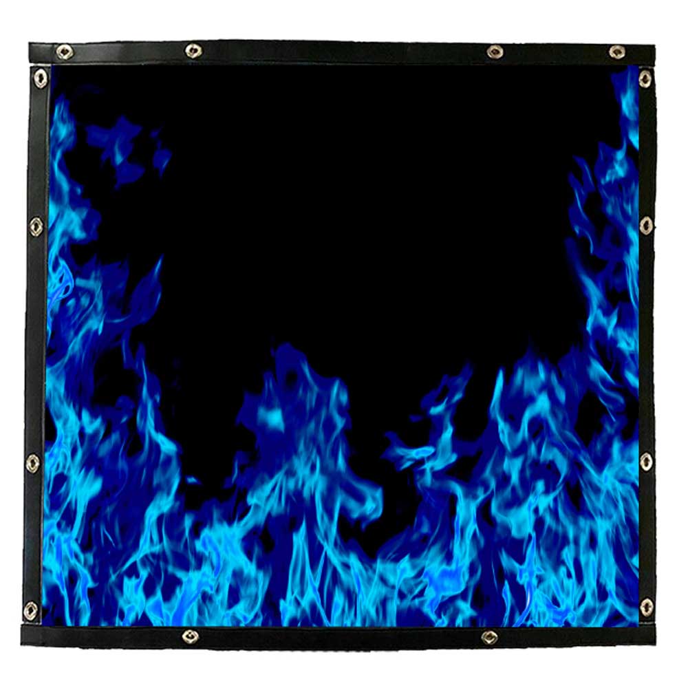 Blue Flames Bugscreen