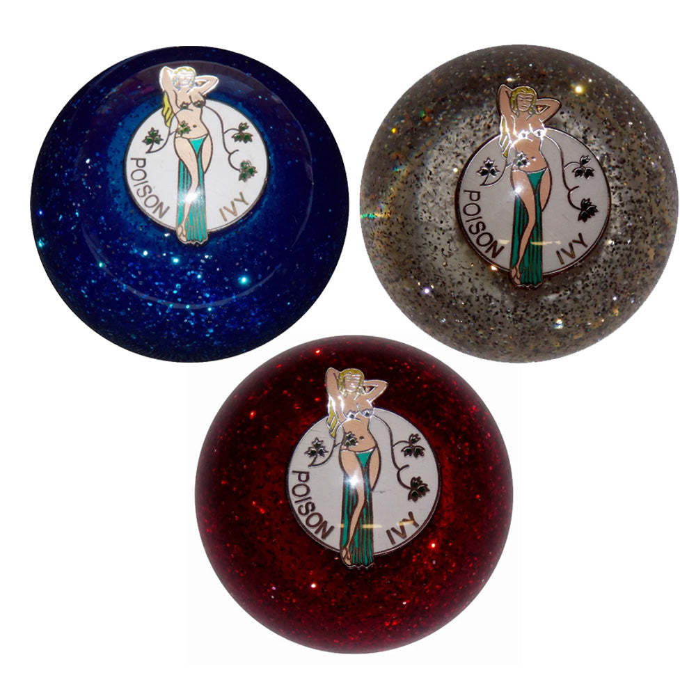 Poison Ivy Glitter Air Brake Knob