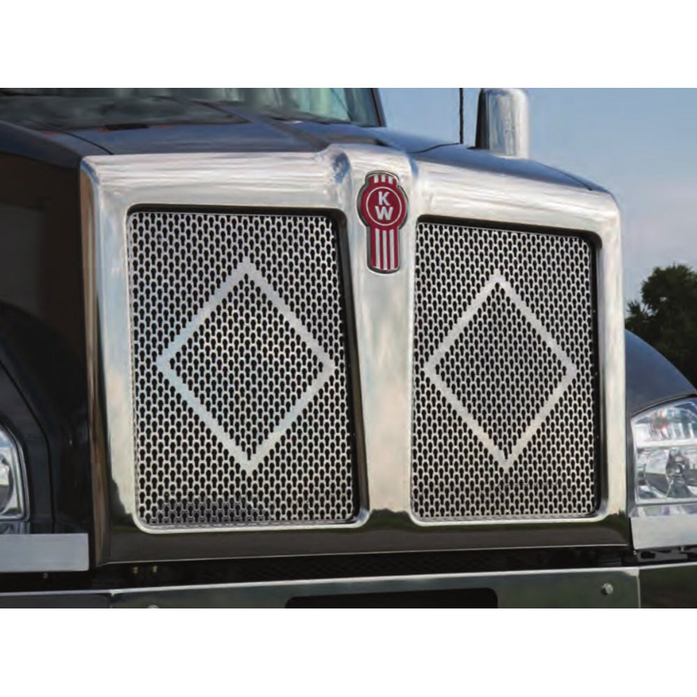 Kenworth T880 Double Diamond Keyhole Punched Grille
