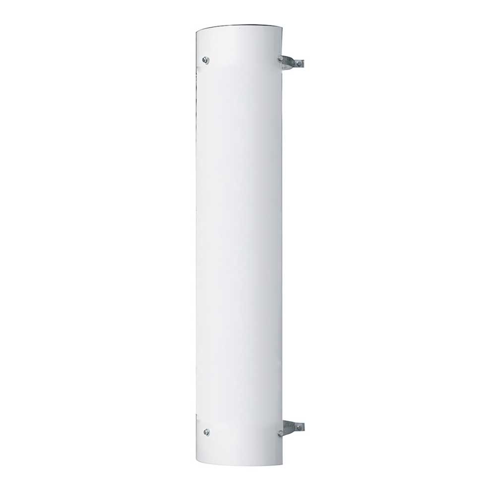 10"D x 48"L 270 Degree Stainless Steel Exhaust Shield