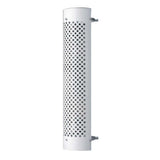 9"D x 48"L 270 Degree Stainless Steel Exhaust Shield with Round Holes