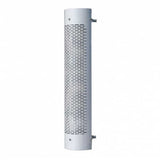 9"D x 48"L 270 Degree Stainless Steel Exhaust Shield with Horizontal Slots