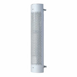 9"D x 48"L 270 Degree Stainless Steel Exhaust Shield with Vertical Slots