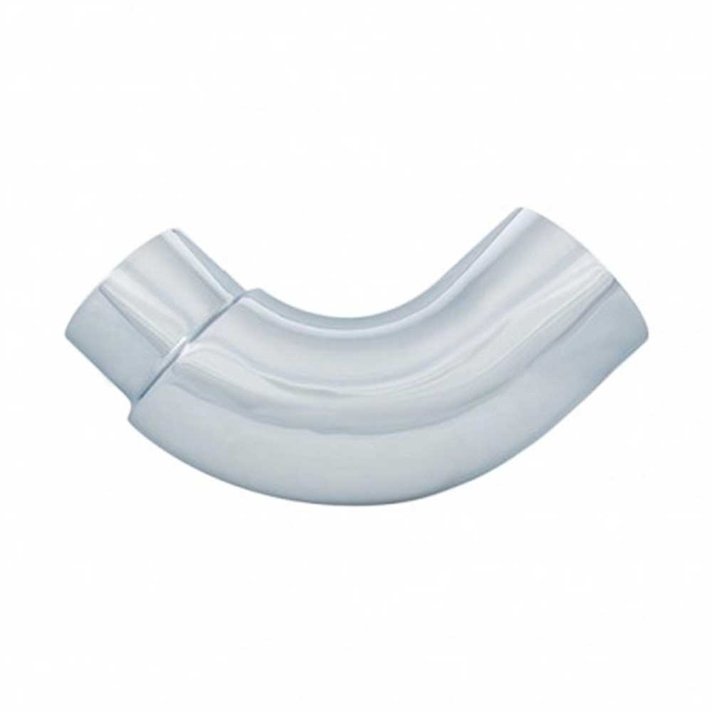 6"OD-5"D x 13"L x 13"R 90 Degree Chrome Elbow