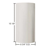 7"OD to 7"OD x 15-1/8"L Steel with Zinc Plating Exhaust Connector Sleeve