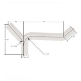 5"OD Kenworth W900B, W900L, T600, T800 Y Divider, K180-14766