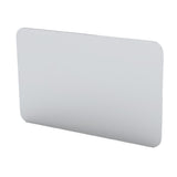 5" x 8" Flat 430 Stainless Steel Tape Mount Permit Panel