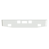 16" FL 122 SD Coronado Tapered Chrome Bumper with Light, Step and Tow Holes