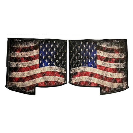 Peterbilt old glory fender guards for semi trucks