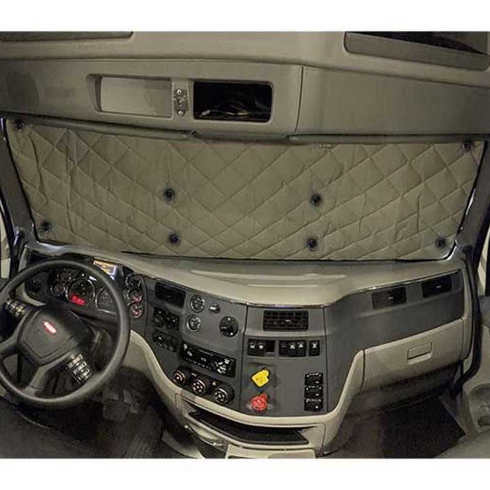 ZenEclipse Kenworth T680, T880, W990 Gray Windshield Cover
