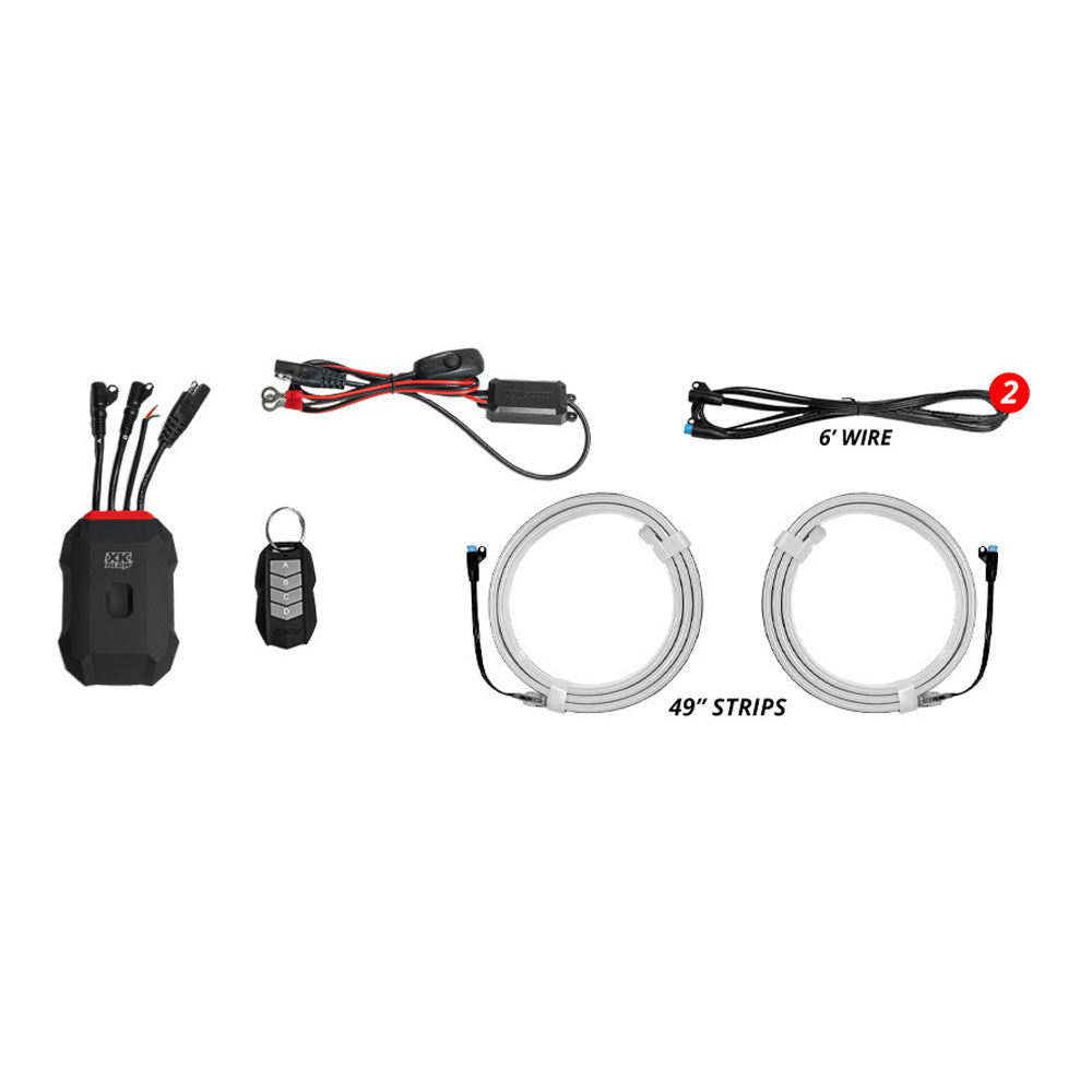 XKMax 49" Hood and Door Panel LED Light Strip