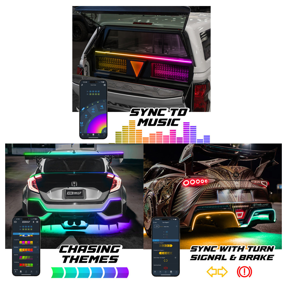 XKMax 49" Hood and Door Panel LED Light Strip