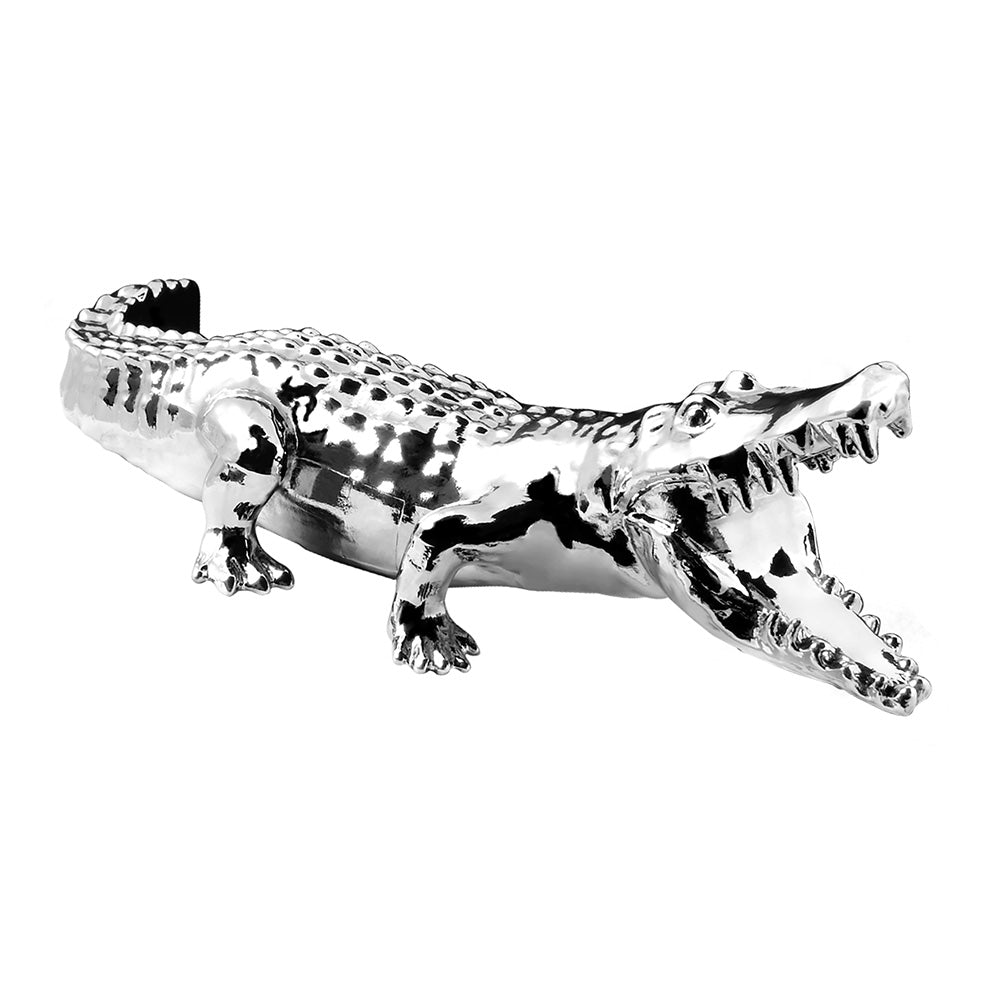 Chrome Wild Alligator Hood Ornament