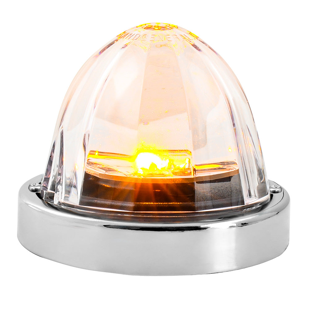 3.5" Super Star Watermelon Surface Mounted Sealed LED Light with SS Bezel