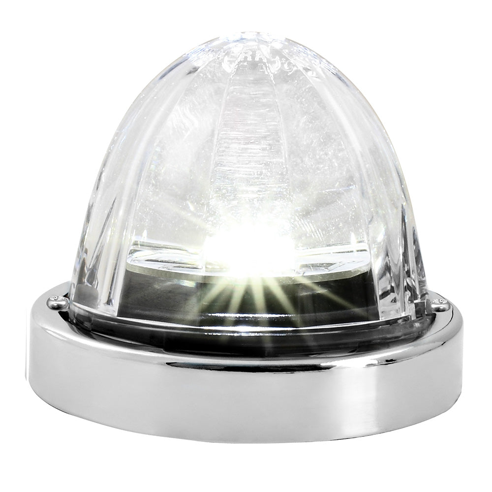 3.5" Super Star Watermelon Surface Mounted Sealed LED Light with SS Bezel