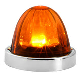 3.5" Super Star Watermelon LED Light – Surface Mount, Sealed Glass Lens, SS Bezel