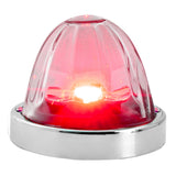 3.5" Super Star Watermelon LED Light – Surface Mount, Sealed Glass Lens, SS Bezel