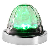 3.5" Super Star Watermelon LED Light – Surface Mount, Sealed Glass Lens, SS Bezel