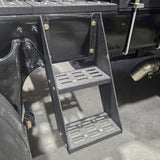 12"W Hard Coated Rear Frame Steps