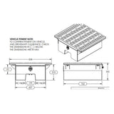 30" In-Frame Black Hard Coated Battery Box