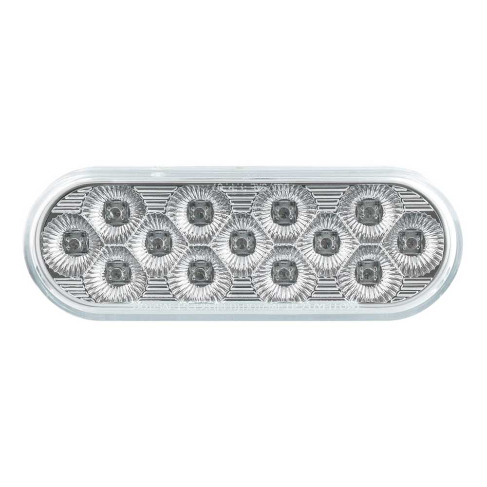 6" Oval Double Fury 13 LED Light