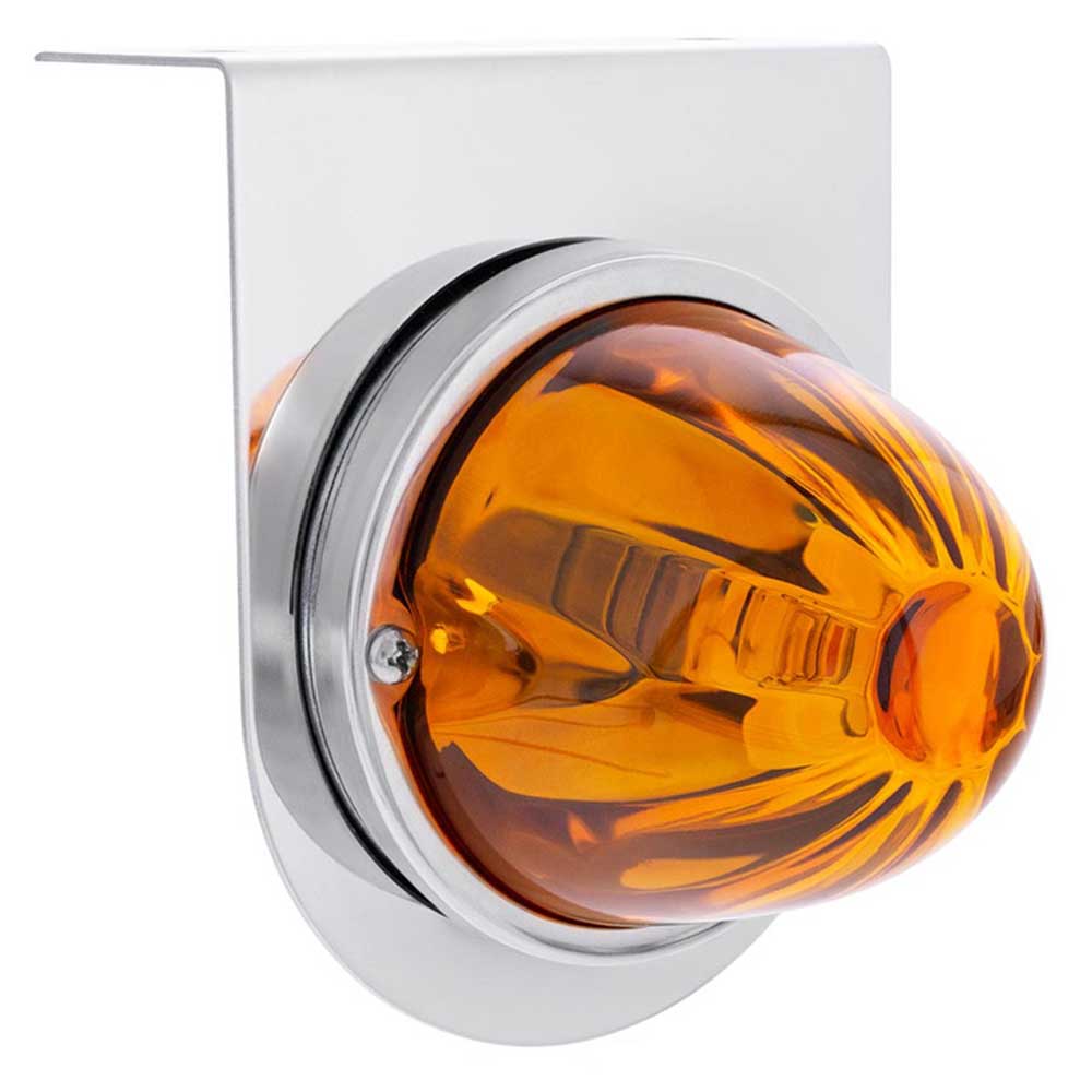 UltraBurst Glass Watermelon Light With Stainless Steel Light Bracket Kit