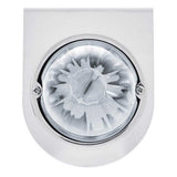 UltraBurst Clear Glass Watermelon Light With Stainless Steel Light Bracket Kit with Red LED
