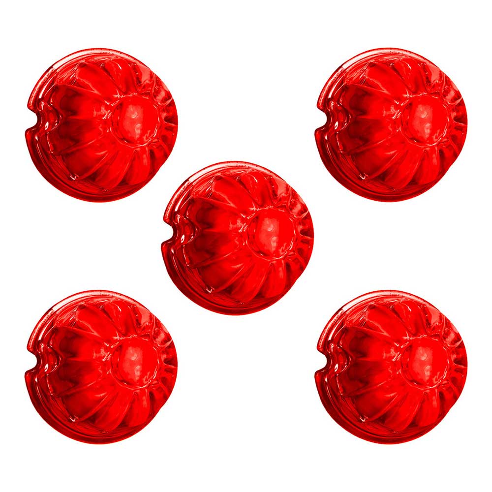 Watermelon 5 Piece Glass Marker Light Lens