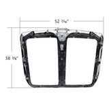 Kenworth T680 2013-2021 Chrome Grill with Inner Mounting Frame