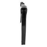 Black Angled Mud Flap Hangers with Mounting Hardware