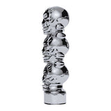 Three Skull Chrome Shift Knob 1/2"-13 Thread On