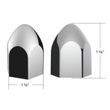 15/16" X 1-5/8" Chrome Plated Plastic Bullet Nut Covers - 50 PK