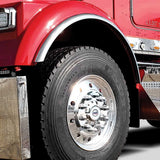Kenworth W900L Stainless Steel Fenderettes