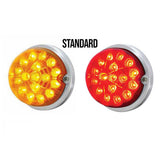 Kenworth Logo Shaped Stainless Steel Turn Signal Standard Watermelon LED Lights