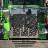 Kenworth W900L Stainless Steel Big Diamond Grill with Logo & Mesh