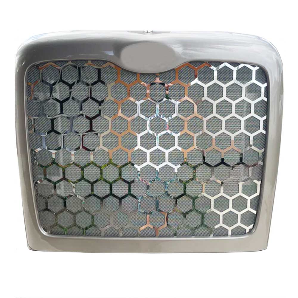Peterbilt 386 Stainless Steel Honeycomb Grill with Mesh
