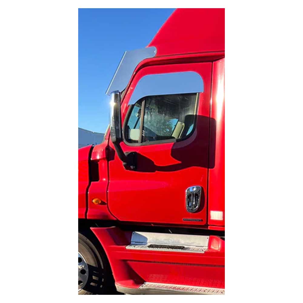 7" Stainless Steel Big Chop Top for 2007 - 2020 Freightliner Cascadia