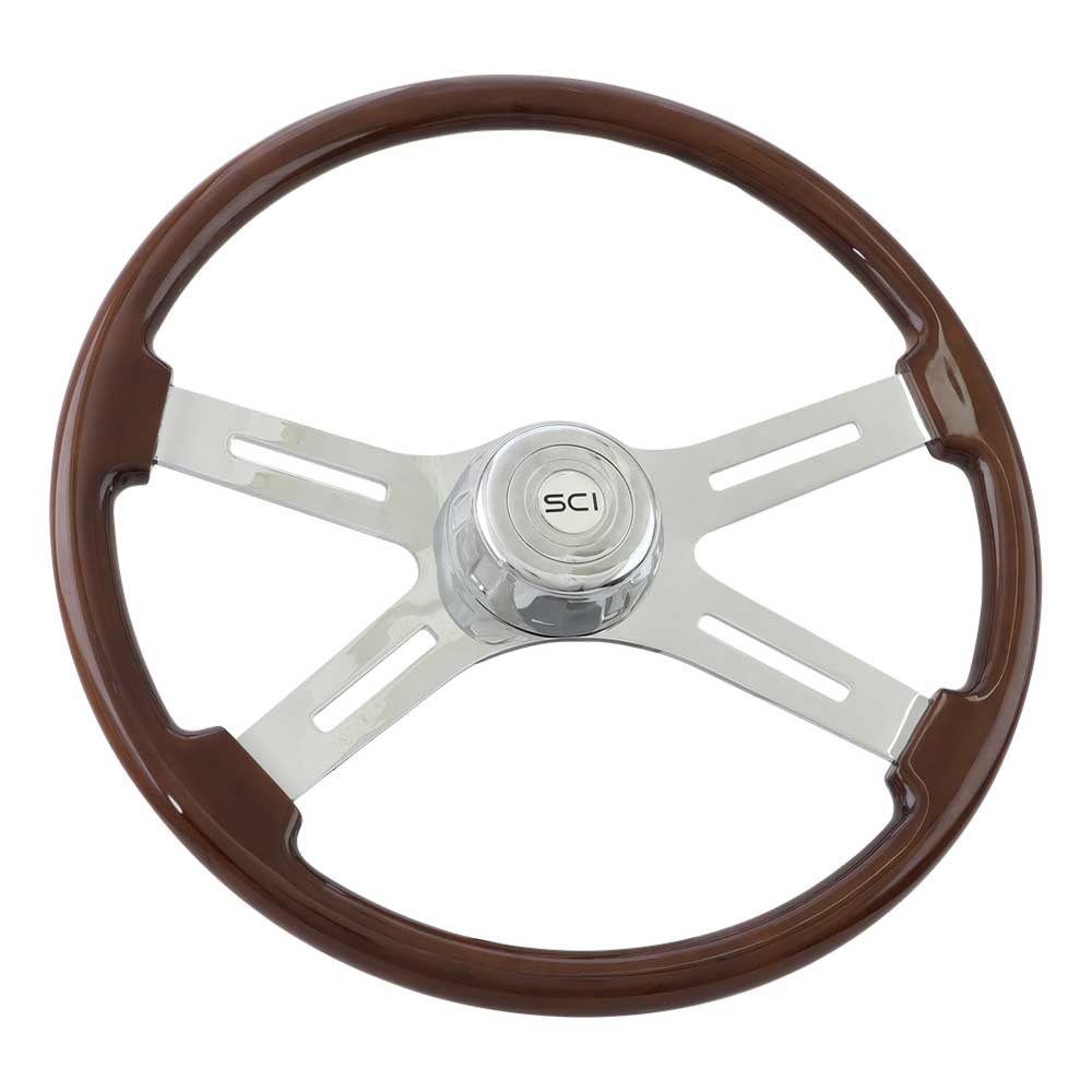 20" Classic Mahogany Steering Wheel