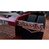 Mud Flap Stainless Steel Hanger with 4" Watermelon Cutouts