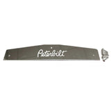 Peterbilt Logo Stainless Steel Mud Flap Weight (PR)
