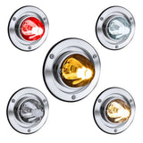 Glass LED Watermelon Dual Function Sleeper Bunk Kit with Stainless Steel Bezel
