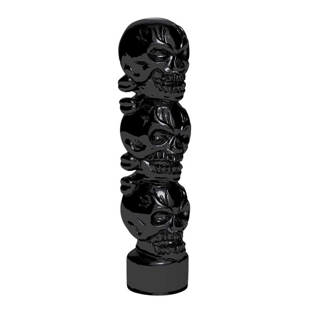 3 Skull 1/2"-13 Candy Color Shifter Knob