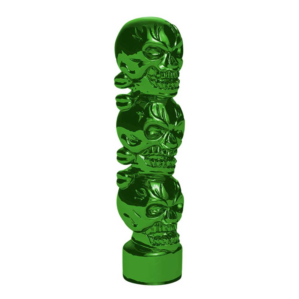 3 Skull 1/2"-13 Candy Color Shifter Knob