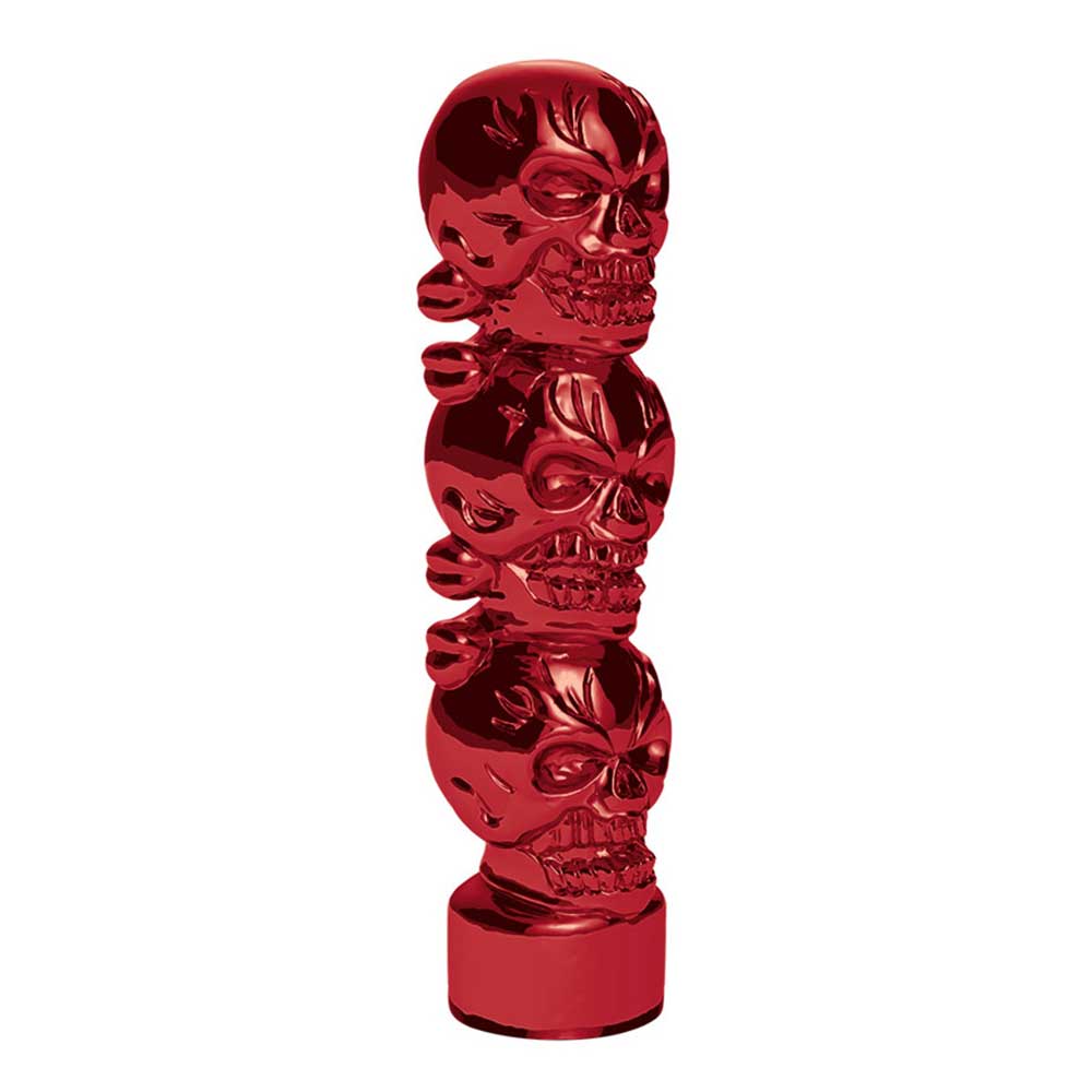 3 Skull 1/2"-13 Candy Color Shifter Knob