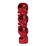 3 Skull 1/2"-13 Candy Color Shifter Knob