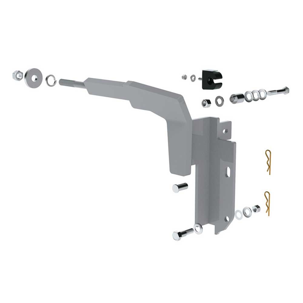 HighwayShield I85 SS Grille Guard, Bracket Kit for 2018+ FL Cascadia