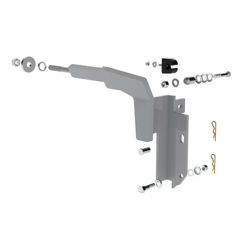 HighwayShield I25 SS Grille Guard, Bracket Kit for 2018+ FL Cascadia