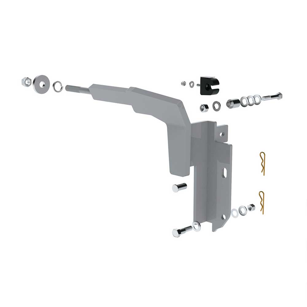 HighwayShield I10 SS Grille Guard, Bracket Kit for 2018+ FL Cascadia